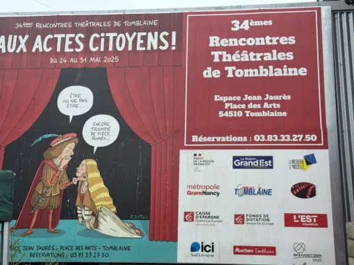 Evenement avec l'association Aux Actes Citoyens 34e rencontre au théatre de Tomblaine, Nancy, SAI SECURITY